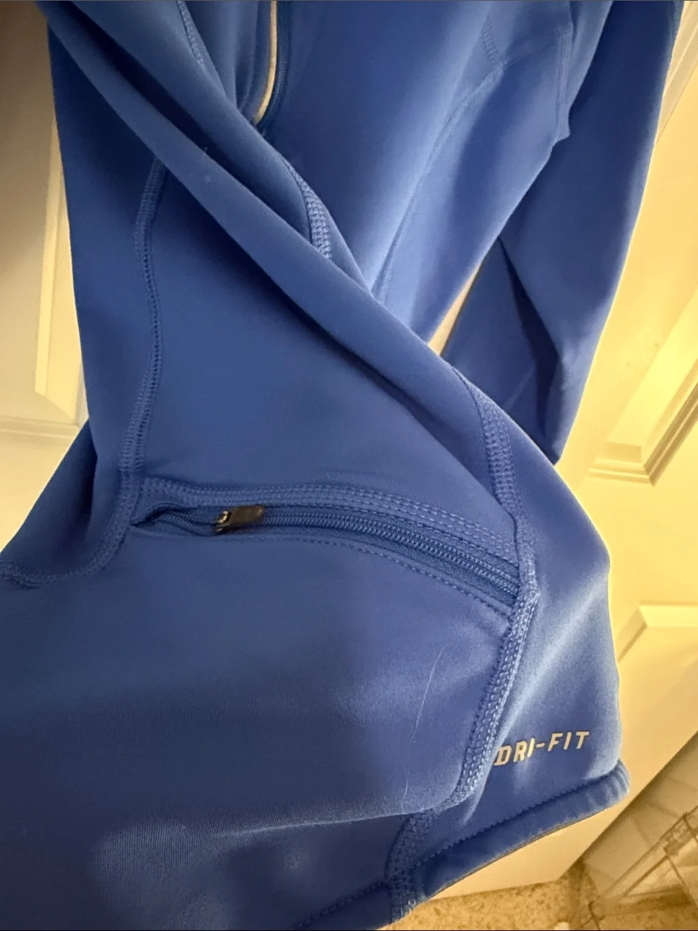 Nike Dri-Fit Periwinkle Blue Half-Zip Performance Hoodie
